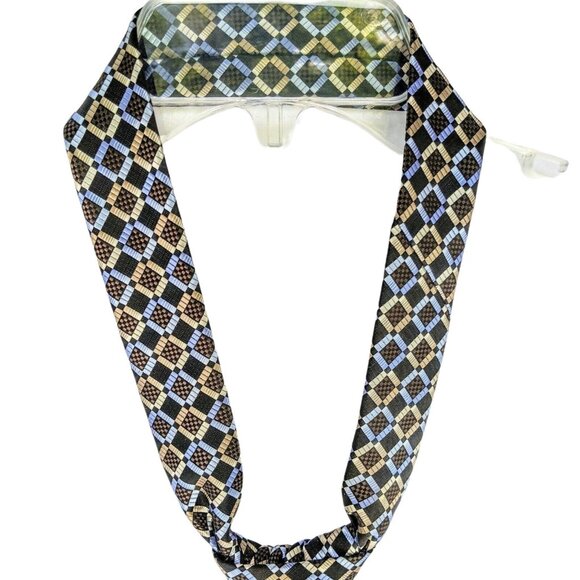 Croft & Barrow One Size Multi-Color Polyester Tie 37b - Picture 4 of 11